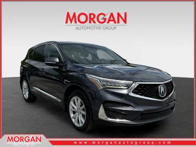 2020 Acura RDX Base in Modern Steel Metallic — front three-quarter view