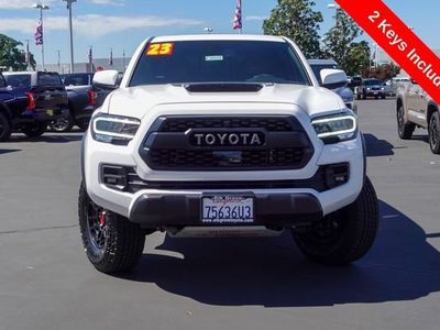 2023 Toyota Tacoma — rear three-quarter view