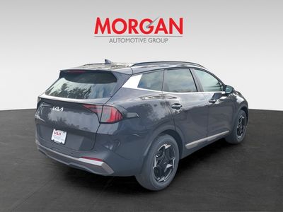 2026 Kia Sportage — rear three-quarter view