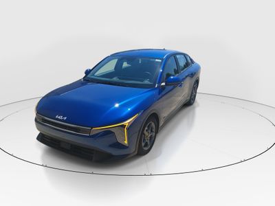 2025 Kia K4 — rear three-quarter view