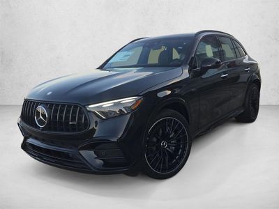 2026 Mercedes-Benz AMG GLC 43 AMG &reg; GLC 43 4MATIC &reg; SUV in Black — front three-quarter view