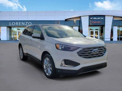 2022 Ford Edge — rear three-quarter view