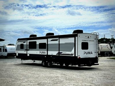 2027 Forest River Puma — rear three-quarter view