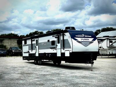 2027 Forest River Puma — front three-quarter view