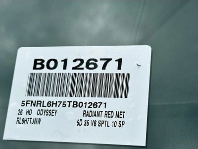 2026 Honda Odyssey — photo 26 view