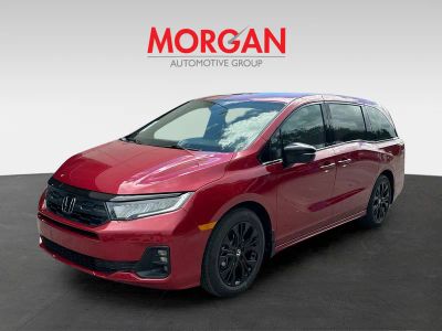 2026 Honda Odyssey — rear three-quarter view