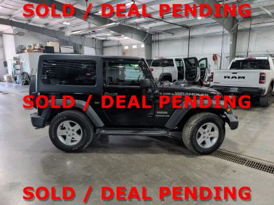 2014 Jeep Wrangler — side profile view