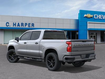 2026 Chevrolet Silverado 1500 — rear three-quarter view