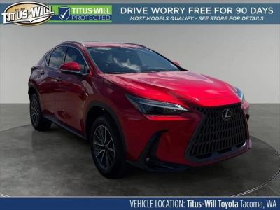 2026 Lexus NX — rear three-quarter view