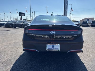 2026 Hyundai Sonata Hybrid — engine compartment view
