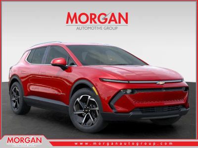 2026 Chevrolet Equinox EV LT2 w/PDE in Radiant Red Tintcoat — front three-quarter view