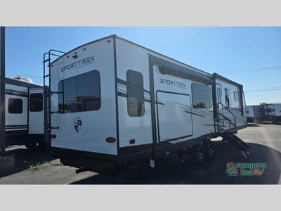 2026 Venture RV SportTrek Touring Edition — engine compartment view