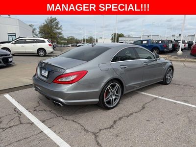 2012 Mercedes-Benz CLS — rear three-quarter view