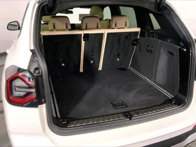 2022 BMW X3 — interior view
