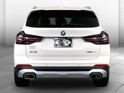 2022 BMW X3 — rear three-quarter view