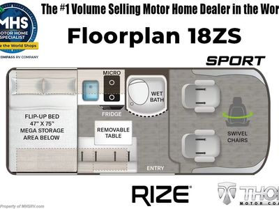 2026 Thor Motor Coach Rize - Photo 2