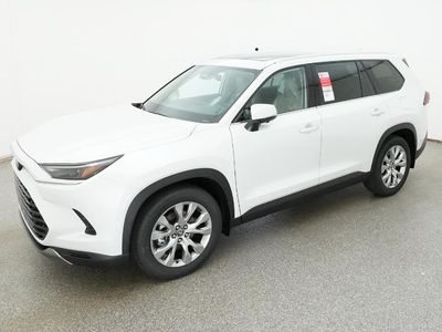 2026 Toyota Grand Highlander Limited — front three-quarter view