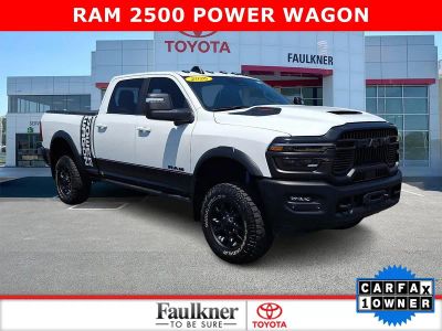 2026 RAM 2500 Power Wagon 4x4 Crew Cab 6'4" Box in Bright White Clearcoat — front three-quarter view