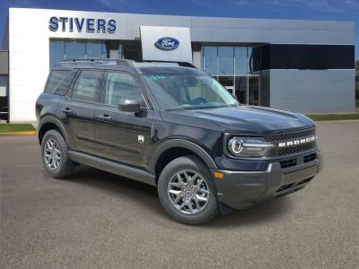 2026 Ford Bronco Sport Big Bend 5 Door SUV, SUV &amp; Crossovers in Shadow Black — front three-quarter view