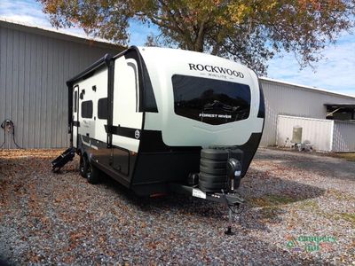 2026 Forest River Rockwood Mini Lite — front three-quarter view