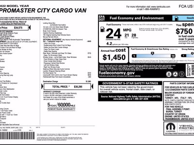 2022 Ram ProMaster City Cargo Van - Photo 4