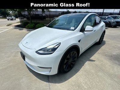 2021 Tesla Model Y — interior view