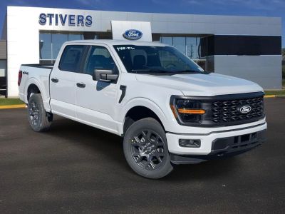 2026 Ford F-150 STX in Avalanche — front three-quarter view