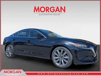 2020 Mazda Mazda6 6 Grand Touring in Black — front three-quarter view