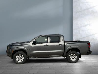 2026 Nissan Frontier — rear three-quarter view