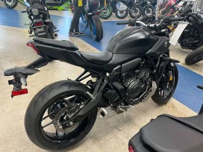 2026 Yamaha MT-07 — front three-quarter view