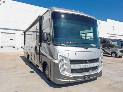 2027 Entegra VISION — front three-quarter view