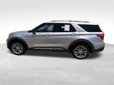 2020 Ford Explorer — rear three-quarter view