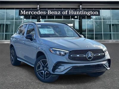 2026 Mercedes-Benz GLC 300 in MANUFAKTUR Alpine Grey — front three-quarter view