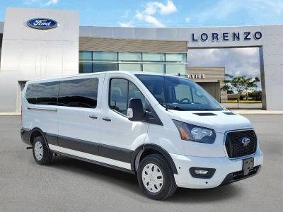 2024 Ford Transit Passenger Wagon — rear three-quarter view