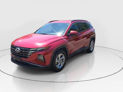 2024 Hyundai Tucson — rear three-quarter view