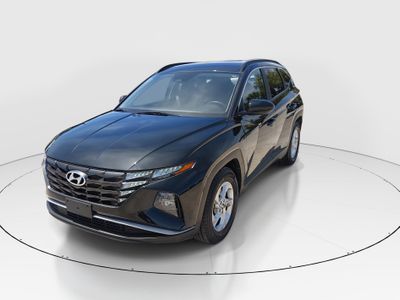 2024 Hyundai Tucson — rear three-quarter view