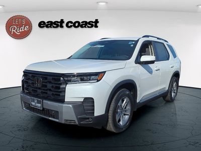 2026 Honda Pilot — front three-quarter view