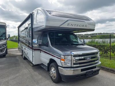 2027 Entegra ODYSSEY — front three-quarter view