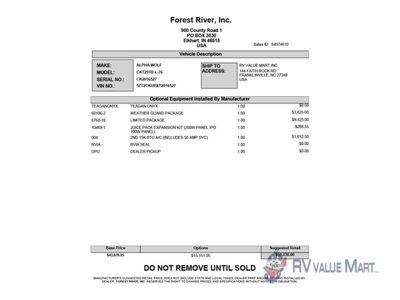 2026 Forest River RV Cherokee Alpha Wolf - Photo 29