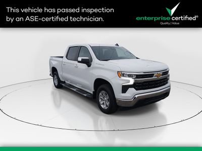 2023 Chevrolet Silverado 1500 4WD Crew Cab 147" LT w/1LT — front three-quarter view