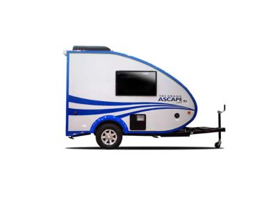 2023 Aliner Ascape — front three-quarter view