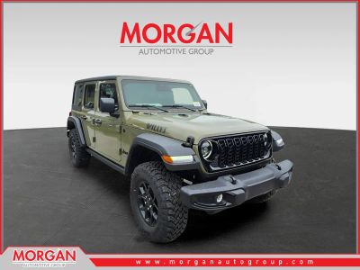 2025 Jeep Wrangler Willys in 41 — front three-quarter view