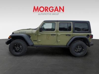 2025 Jeep Wrangler — rear three-quarter view