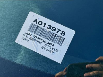 2026 Honda Accord Hybrid — photo 27 view