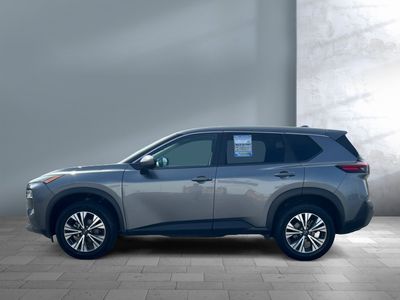2023 Nissan Rogue — rear three-quarter view