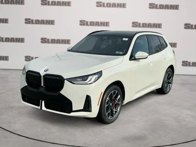 2026 BMW X3 30 xDrive in Alpine White — front three-quarter view