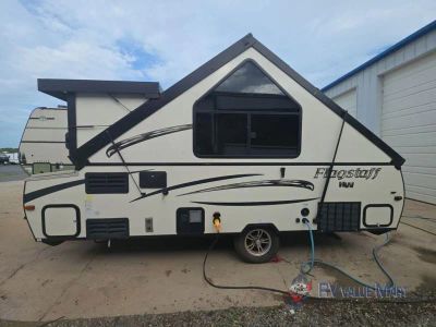 2016 Forest River RV Flagstaff Hard Side High Wall Series — engine compartment view