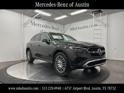 2026 Mercedes-Benz GLC 300 in Graphite Grey Metallic — front three-quarter view