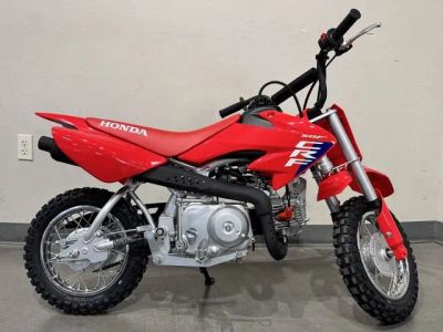 2026 Honda® CRF50F — front three-quarter view