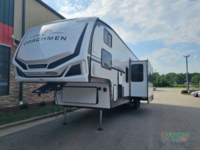 2027 Coachmen RV Chaparral — rear three-quarter view